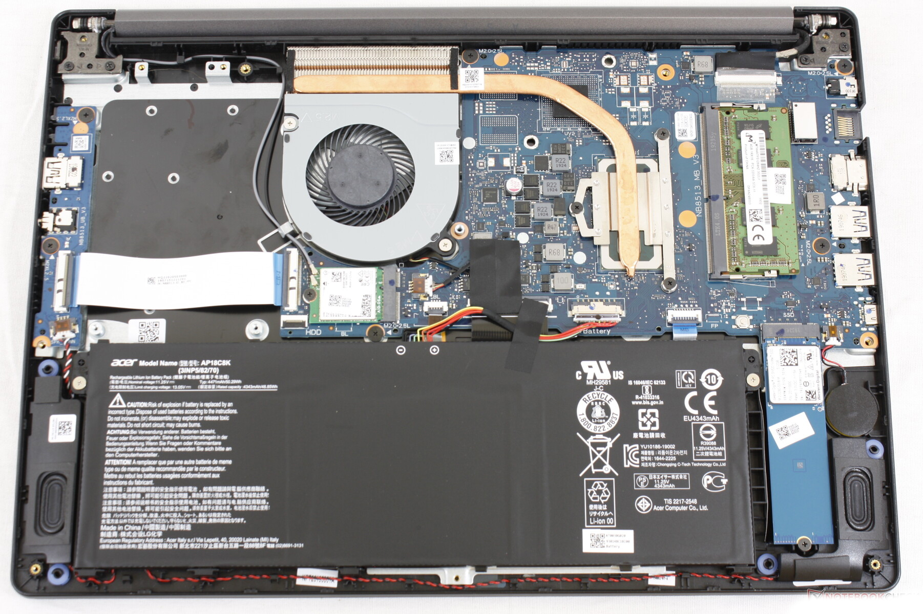 How to replace and fix ACER A514-52G A514-53 S40-51 N19H2 LED HQ21310316000 50.HEPN8.006 LCD Cable (Acer Aspire 5 A514-52)